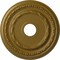 Ekena Millwork Dublin Ceiling Medallion (Fits Canopies up to 5 1/8"), 17 7/8"OD x 3 5/8"ID x 1 1/4"P, Gold CM17DUGLS - alternate 1